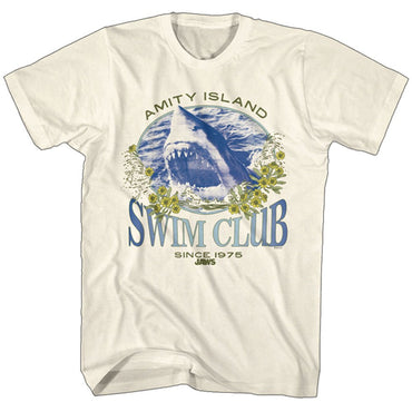 JAWS ジョーズ (公開 50周年 ) - SWIM CLUB SINCE 1975 / Tシャツ / メンズ - PGS