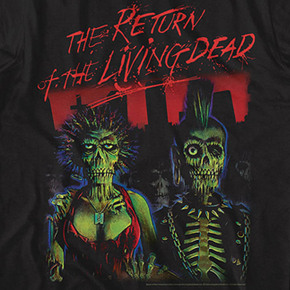THE RETURN OF THE LIVING DEAD バタリアン - ZOMBIES POSTER / Tシャツ / メンズ