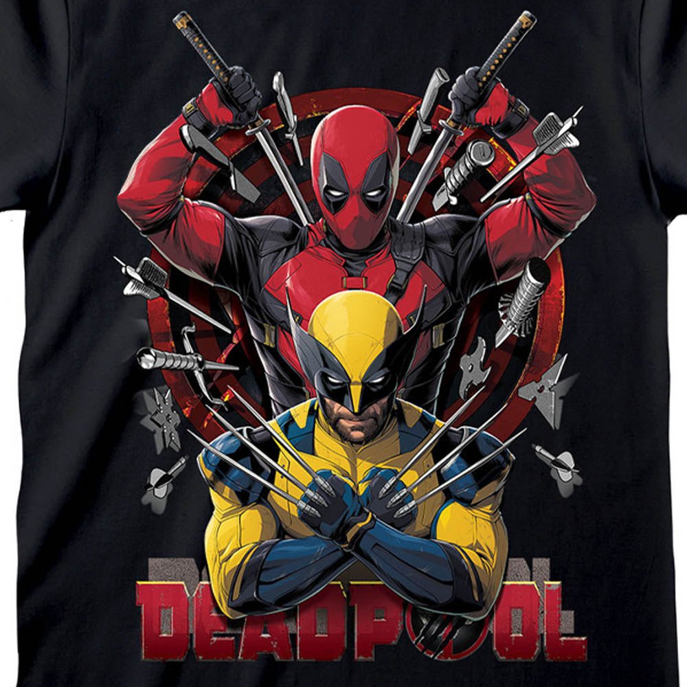 DEADPOOL デッドプール - Deadpool/Wolverine Weapons / Tシャツ / メンズ - PGS