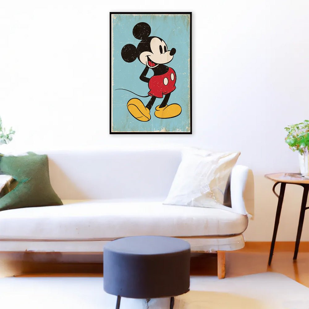 MICKEY MOUSE ミッキーマウス - Retro / ポスター - PGS