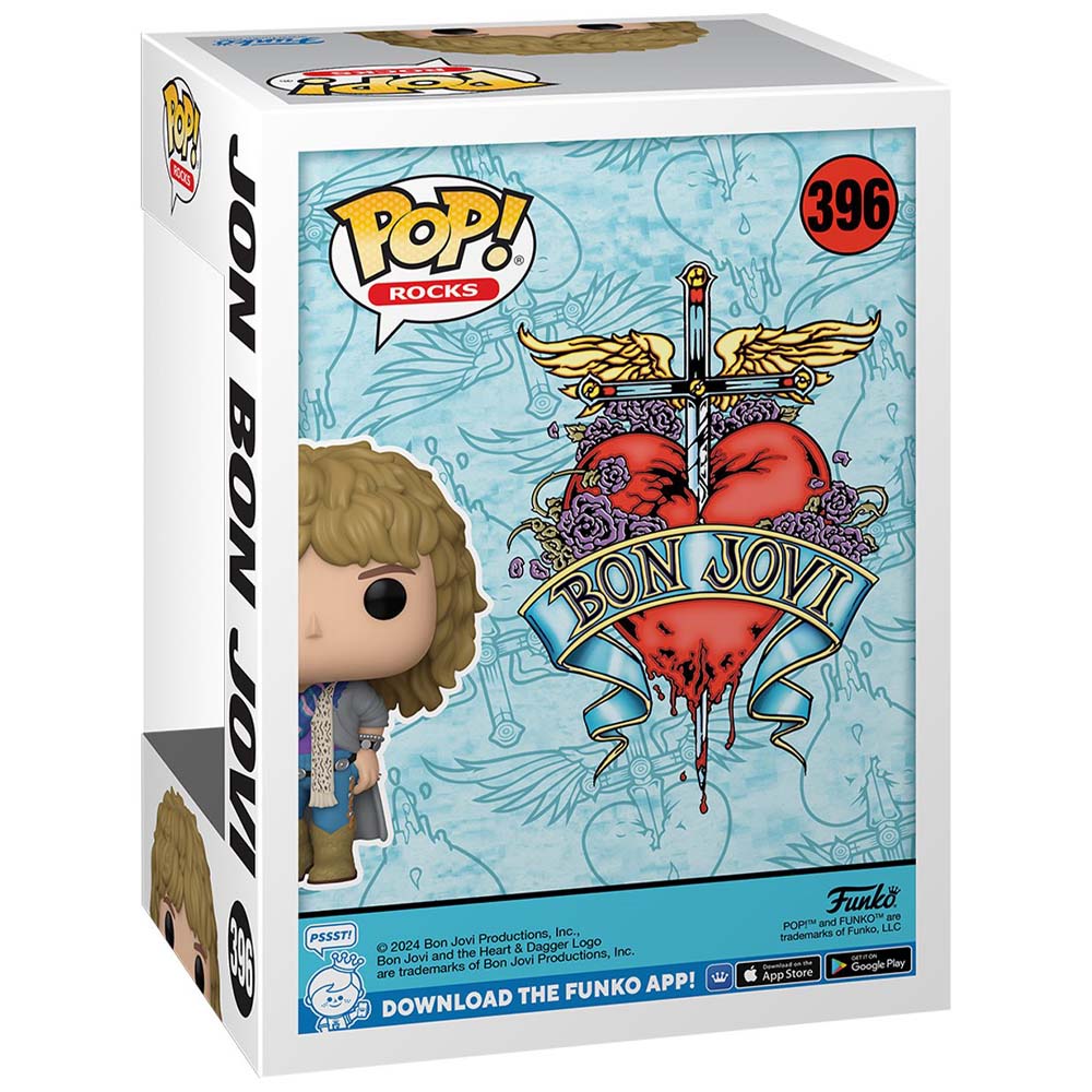 BON JOVI ボンジョヴィ - 1980's Jon Bon Jovi Funko Pop! Vinyl Figure / フィギュア・人形