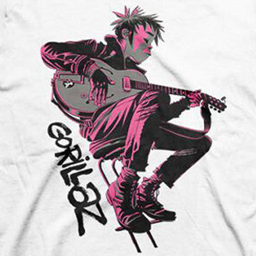 GORILLAZ ゴリラズ - SITTING PINK / Tシャツ / メンズ - PGS