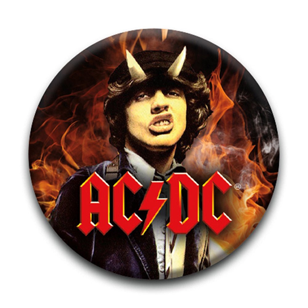 AC/DC エーシーディーシー (Back in Black 45周年 ) - FIRE / バッジ - PGS