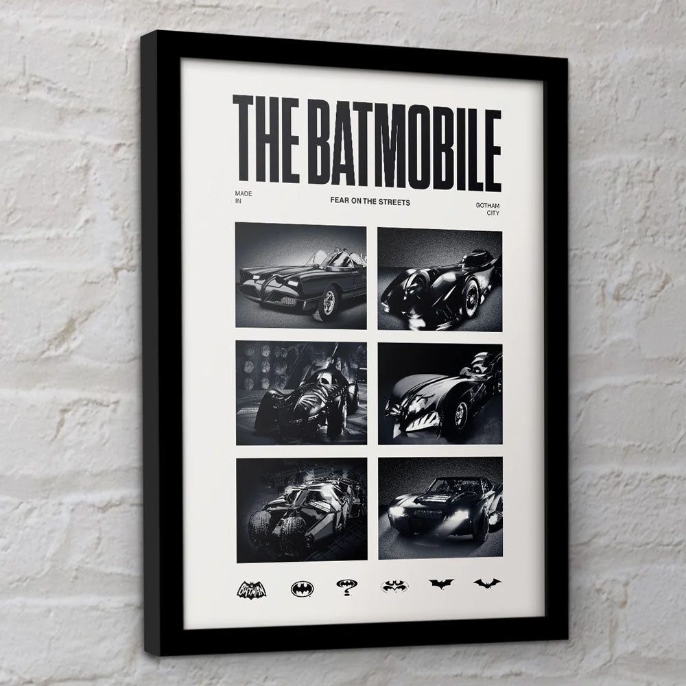 BATMAN バットマン - 1989 Batmobile / インテリア額
