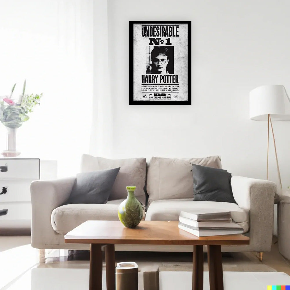HARRY POTTER ハリーポッター (公開 25周年 ) - Undesirable No1 / インテリア額