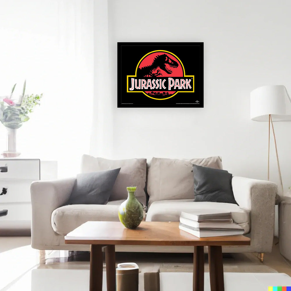 JURASSIC PARK ジュラシックパーク - Classic Logo / インテリア額
