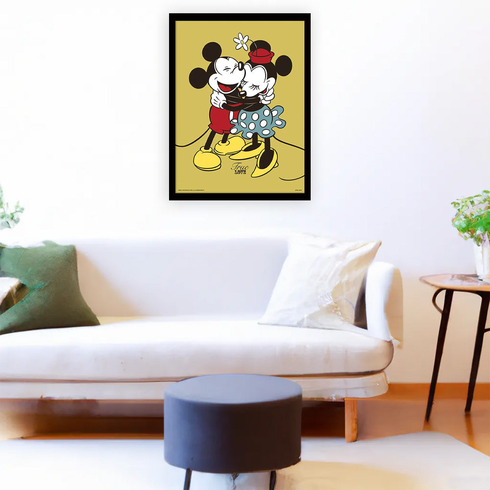 MICKEY MOUSE ミッキーマウス - True Love / インテリア額