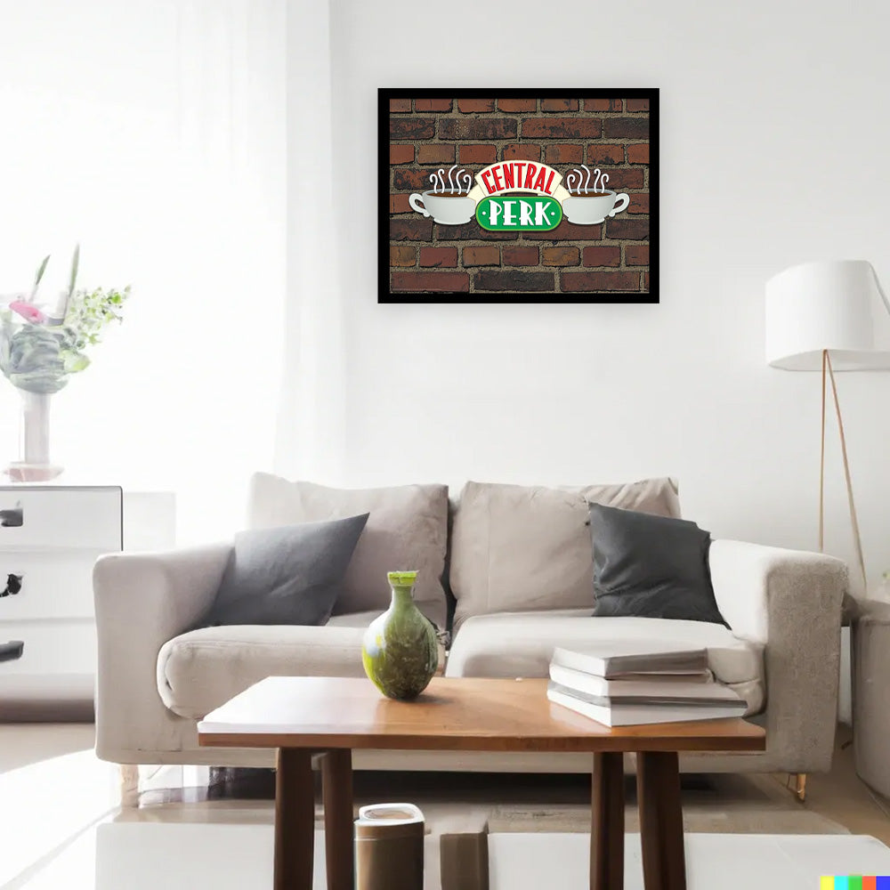 FRIENDS - Central Perk Brick / Interior Frame