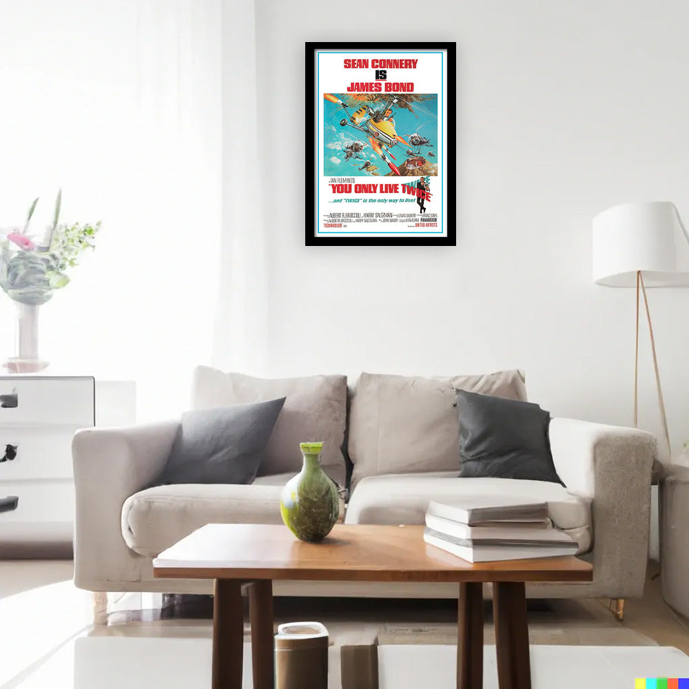 JAMES BOND ジェームズボンド - You Only Live Twice / インテリア額