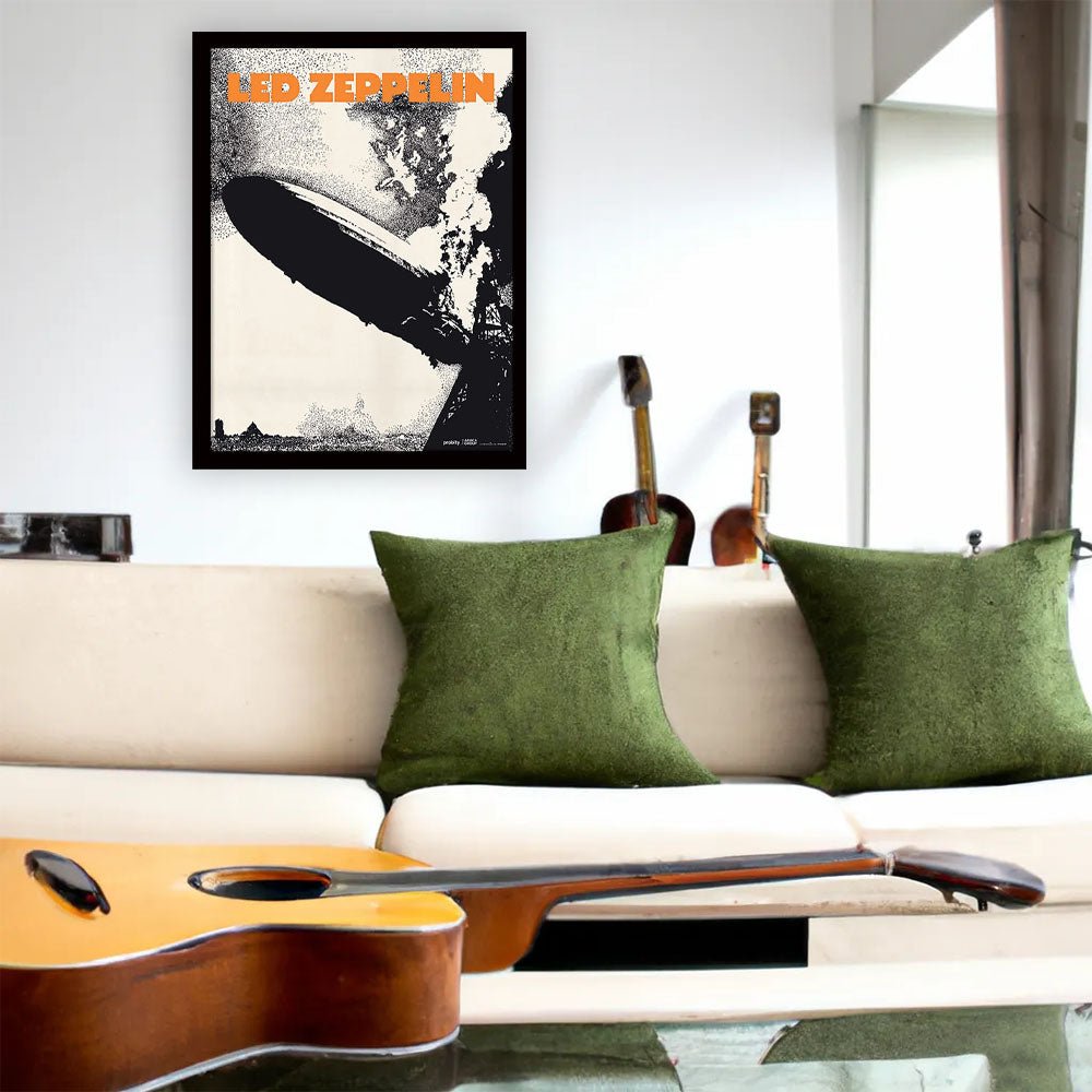 LED ZEPPELIN レッドツェッペリン (公式 映画公開 記念 ) - Led Zeppelin I / インテリア額 - PGS