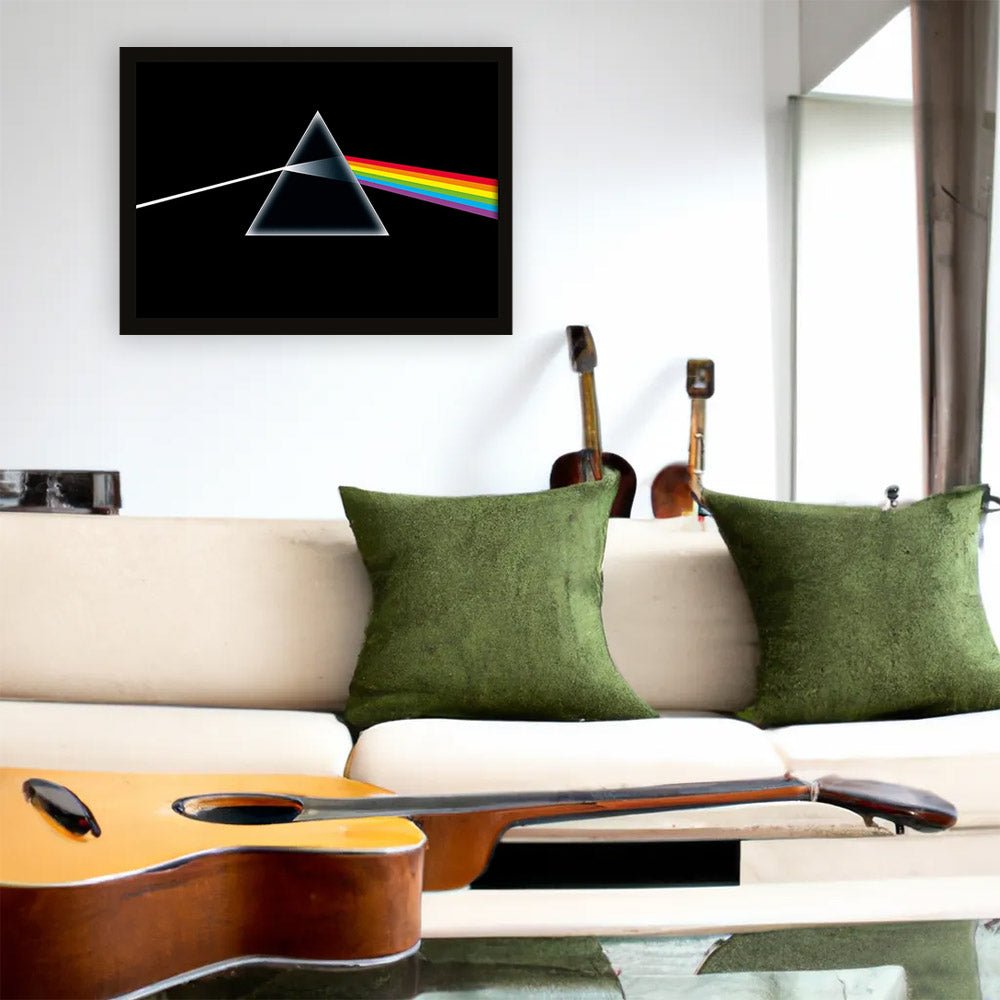 PINK FLOYD ピンクフロイド (結成 60周年 ) - Dark Side Of The Moon / インテリア額 - PGS