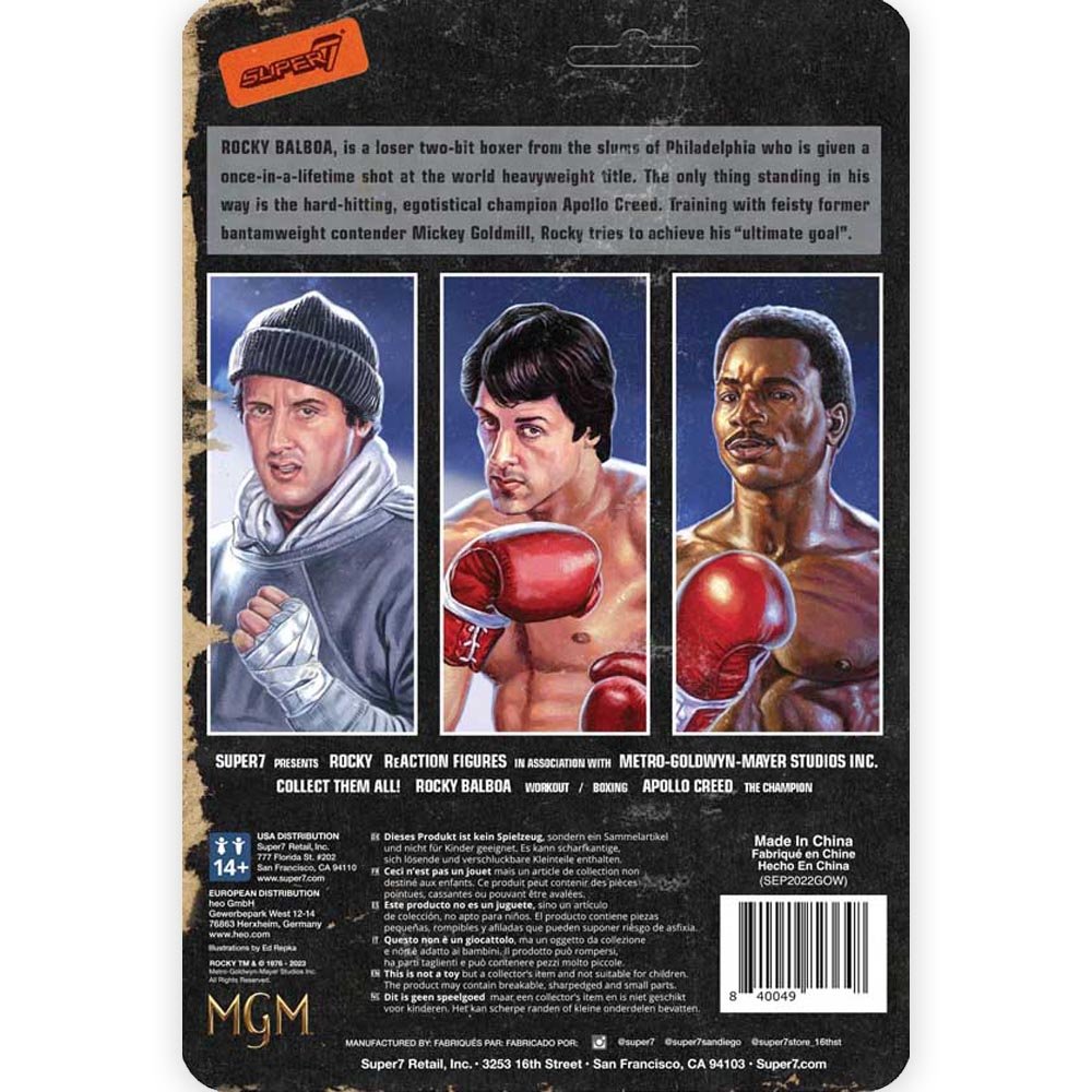 ROCKY ロッキー - Workout ReAction Figure / フィギュア・人形 - PGS