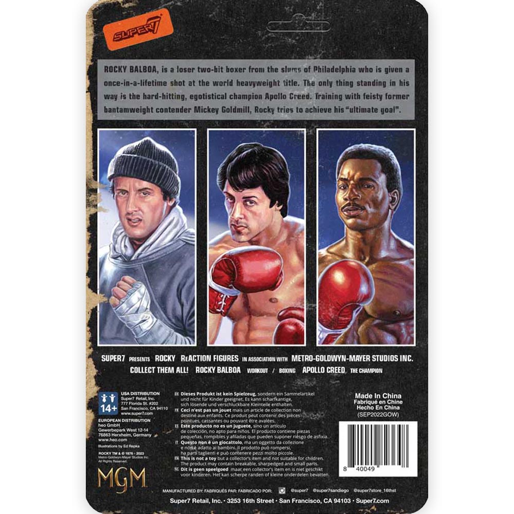 ROCKY - Workout ReAction Figure / Figures & Dolls
