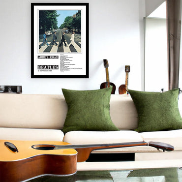 THE BEATLES ビートルズ (結成 65周年 ) - Abbey Road / インテリア額 - PGS