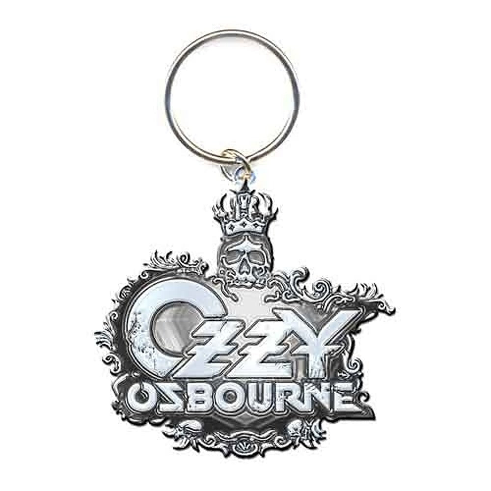 OZZY OSBOURNE オジーオズボーン (追悼 ) - Crest Logo / Die - cast Relief / キーホルダー - PGS
