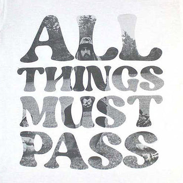 GEORGE HARRISON ジョージハリスン - All Things Must Pass / Text Infill / Tシャツ / メンズ - PGS
