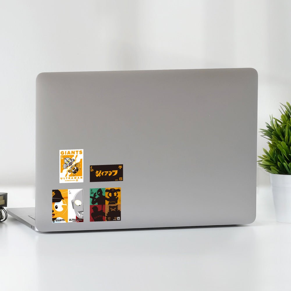 ULTRAMAN ウルトラマン (シリーズ 60周年 ) - ウルトラマン2024×読売ジャイアンツコラボ / 4種セット / ステッカー - PGS