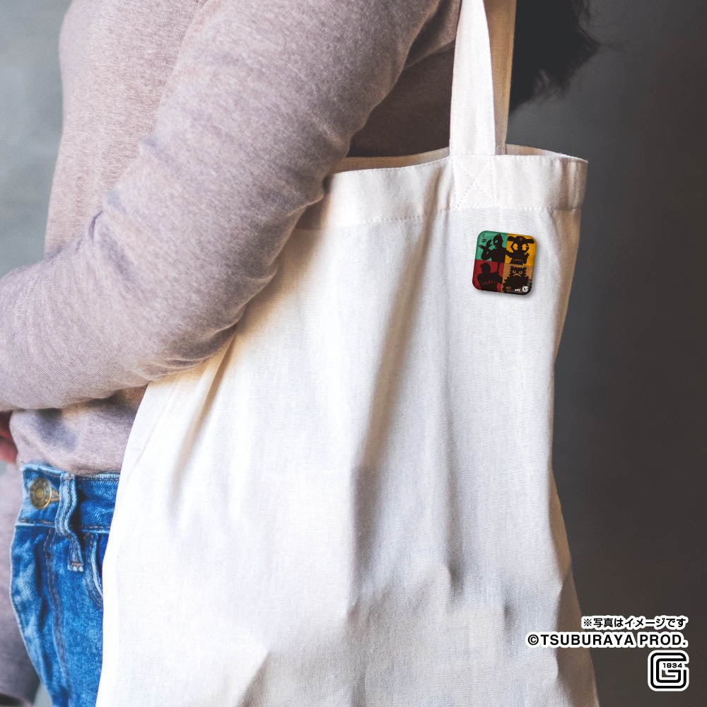 ULTRAMAN ウルトラマン (シリーズ 60周年 ) - ウルトラマン2024×読売ジャイアンツコラボ / 影絵 / バッジ - PGS