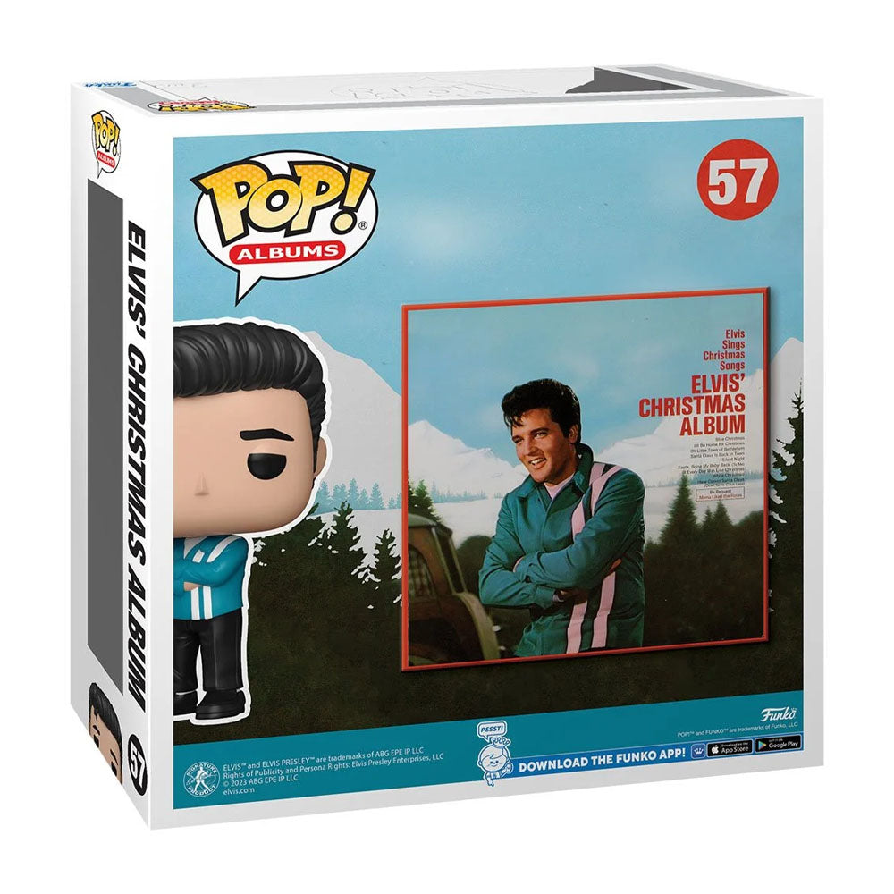 ELVIS PRESLEY (RCA 70th Anniversary) - Elvis' Christmas Album Funko Pop! Album Figure #57 with Case / Figure/Doll