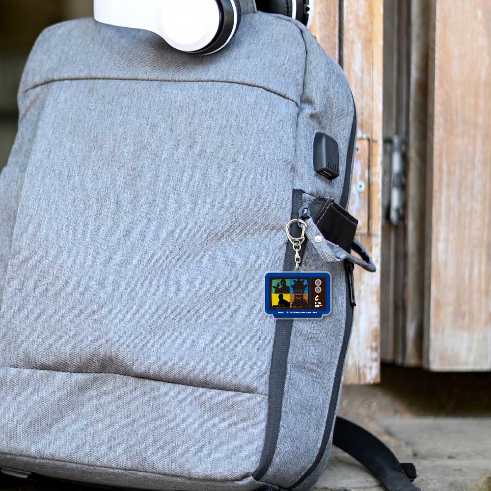 ULTRAMAN ウルトラマン (シリーズ 60周年 ) - ウルトラマン2024×横浜DeNAベイスターズコラボ / 影絵 / キーホルダー - PGS