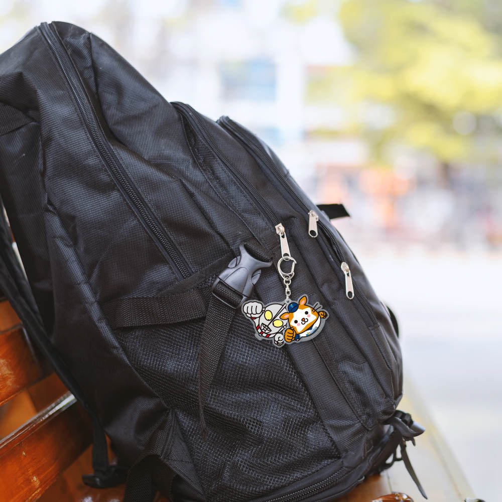 ULTRAMAN ウルトラマン (シリーズ 60周年 ) - ウルトラマン2024×横浜DeNAベイスターズコラボ / デフォルメ / 2連 / キーホルダー - PGS