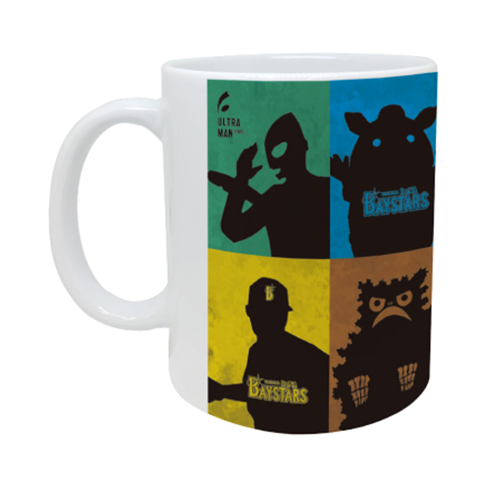 ULTRAMAN ウルトラマン (シリーズ 60周年 ) - ウルトラマン2024×横浜DeNAベイスターズコラボ / 影絵 / マグカップ