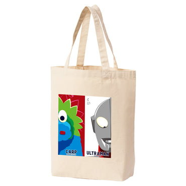 ULTRAMAN (Series 60th Anniversary) - Ultraman 2024 x Hiroshima Toyo Carp Collaboration / Contrast / Tote Bag