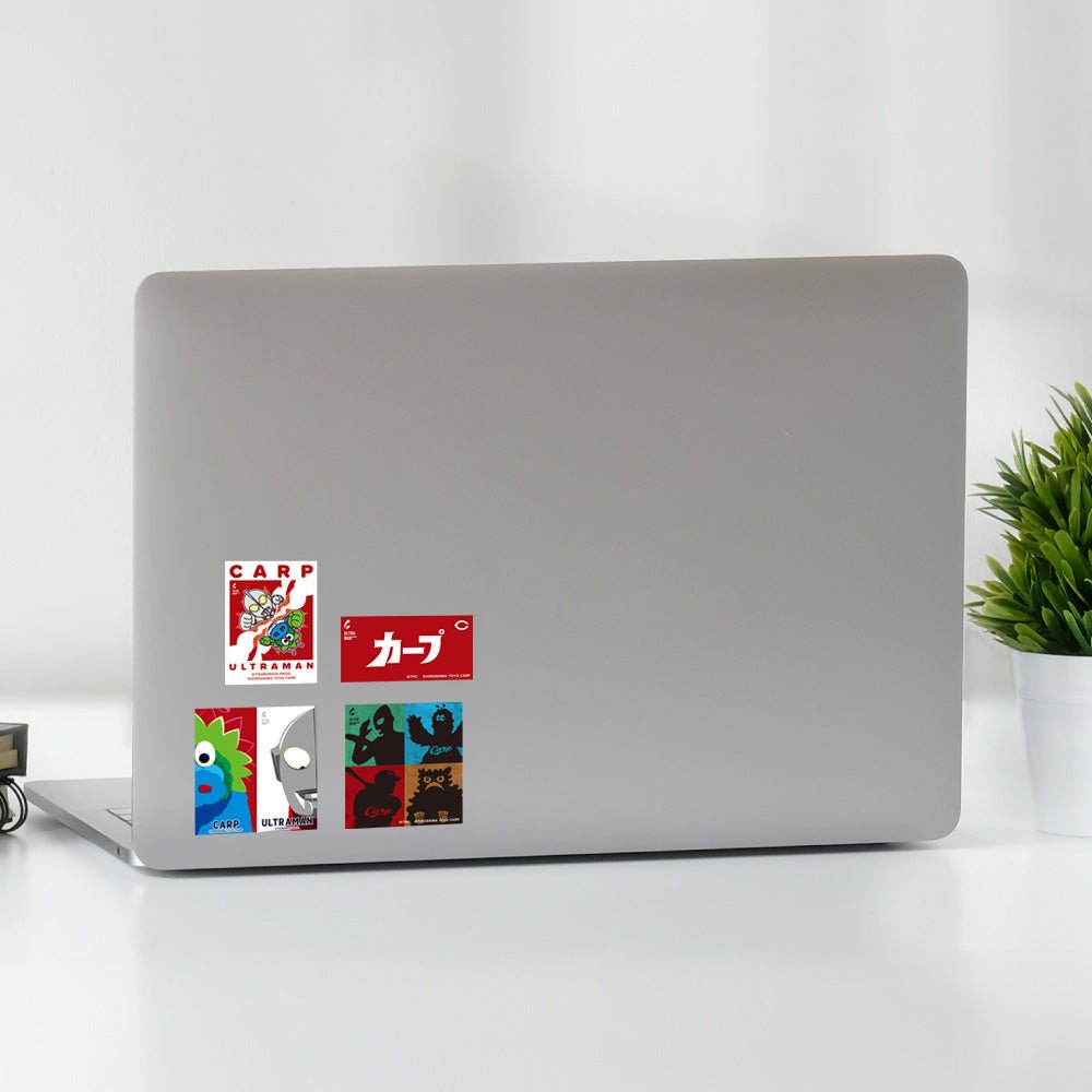 ULTRAMAN ウルトラマン (シリーズ 60周年 ) - ウルトラマン2024×広島東洋カープコラボ / 4種セット / ステッカー - PGS