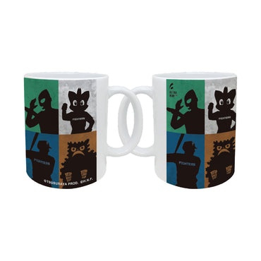 ULTRAMAN (Series 60th Anniversary) - Ultraman 2024 x Hokkaido Nippon-Ham Fighters Collaboration / Shadow Art / Mug