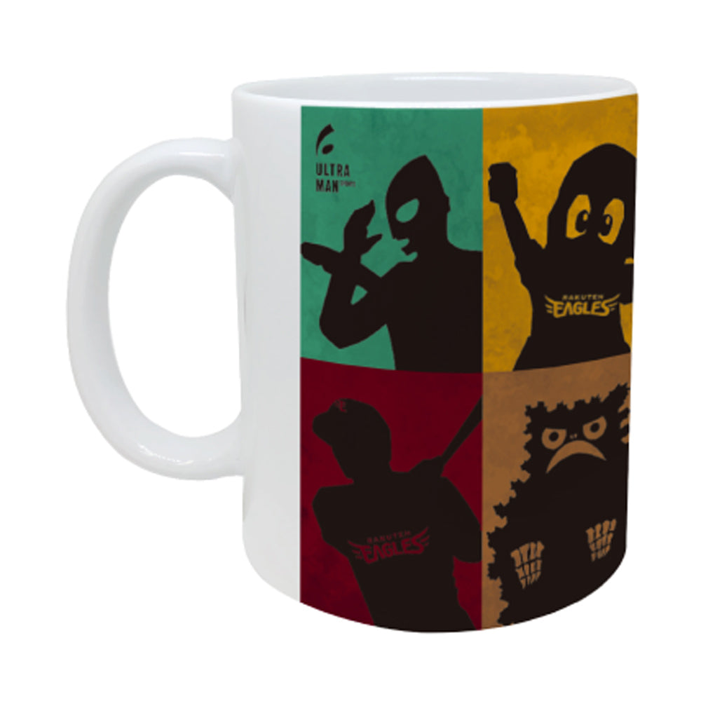 ULTRAMAN ウルトラマン (シリーズ 60周年 ) - ウルトラマン2024×楽天イーグルスコラボ / 影絵 / マグカップ