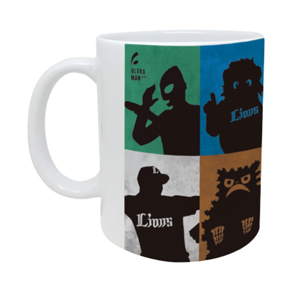 ULTRAMAN ウルトラマン (シリーズ 60周年 ) - ウルトラマン2024×埼玉西武ライオンズコラボ / 影絵 / マグカップ - PGS