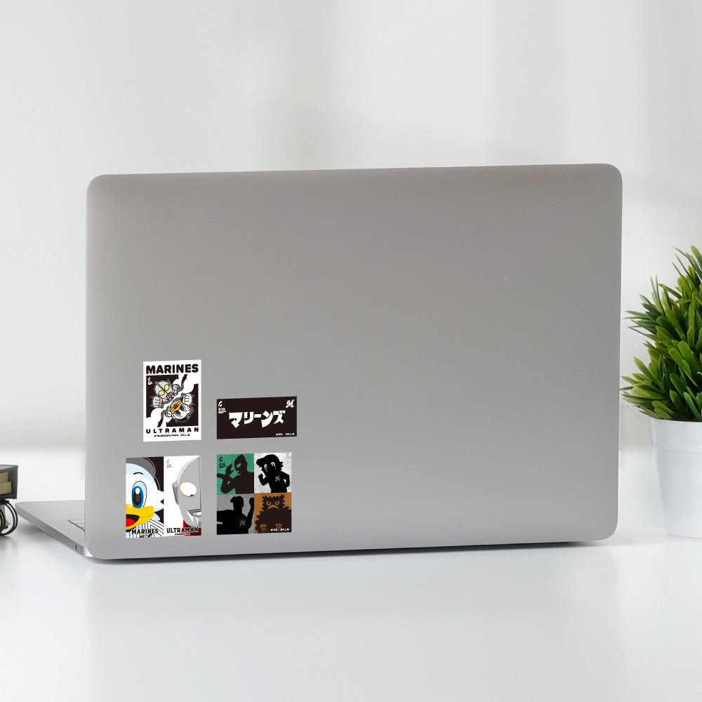 ULTRAMAN ウルトラマン (シリーズ 60周年 ) - ウルトラマン2024×千葉ロッテマリーンズコラボ / 4種セット / ステッカー - PGS