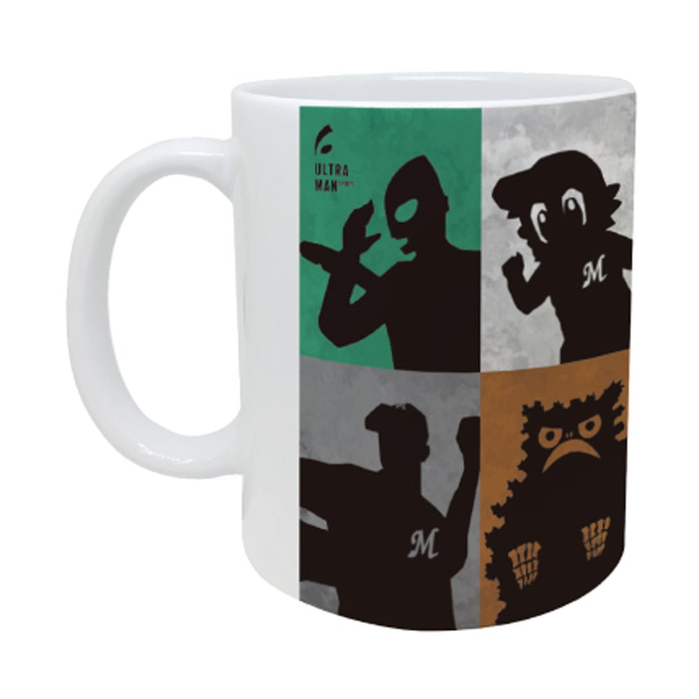 ULTRAMAN ウルトラマン (シリーズ 60周年 ) - ウルトラマン2024×千葉ロッテマリーンズコラボ / 影絵 / マグカップ - PGS