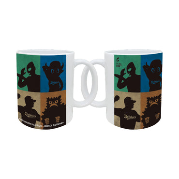 ULTRAMAN (Series 60th Anniversary) - Ultraman 2024 x Orix Buffaloes Collaboration / Shadow Art / Mug