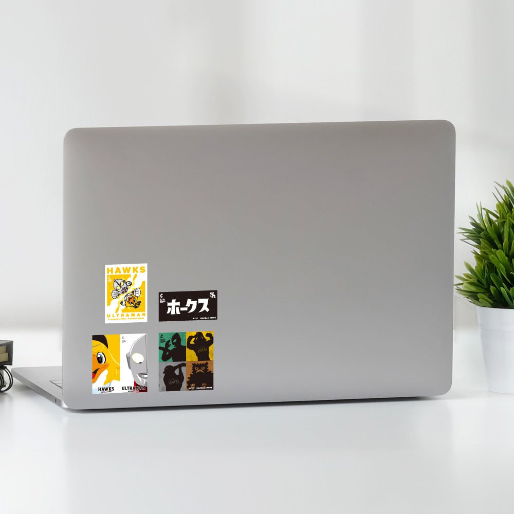 ULTRAMAN ウルトラマン (シリーズ 60周年 ) - ウルトラマン2024×福岡ソフトバンクホークスコラボ / 4種セット / ステッカー - PGS