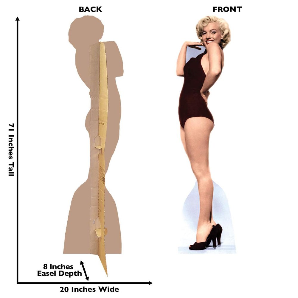 MARILYN MONROE マリリンモンロー - Marilyn Burgundy Swimsuit / スタンドアップ - PGS