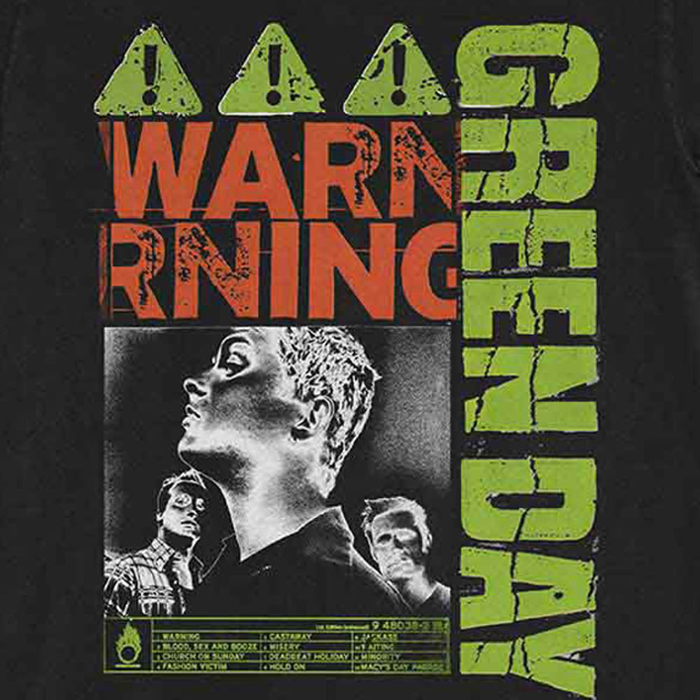GREEN DAY - Warning / T-shirt / Men's