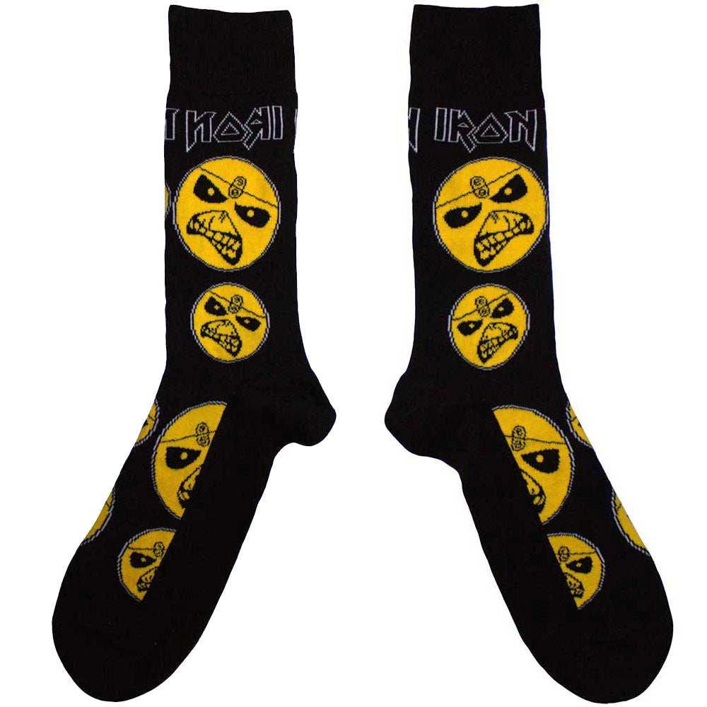 IRON MAIDEN アイアンメイデン (11月 来日 記念 ) - Piece Of Mind / ソックス / メンズ