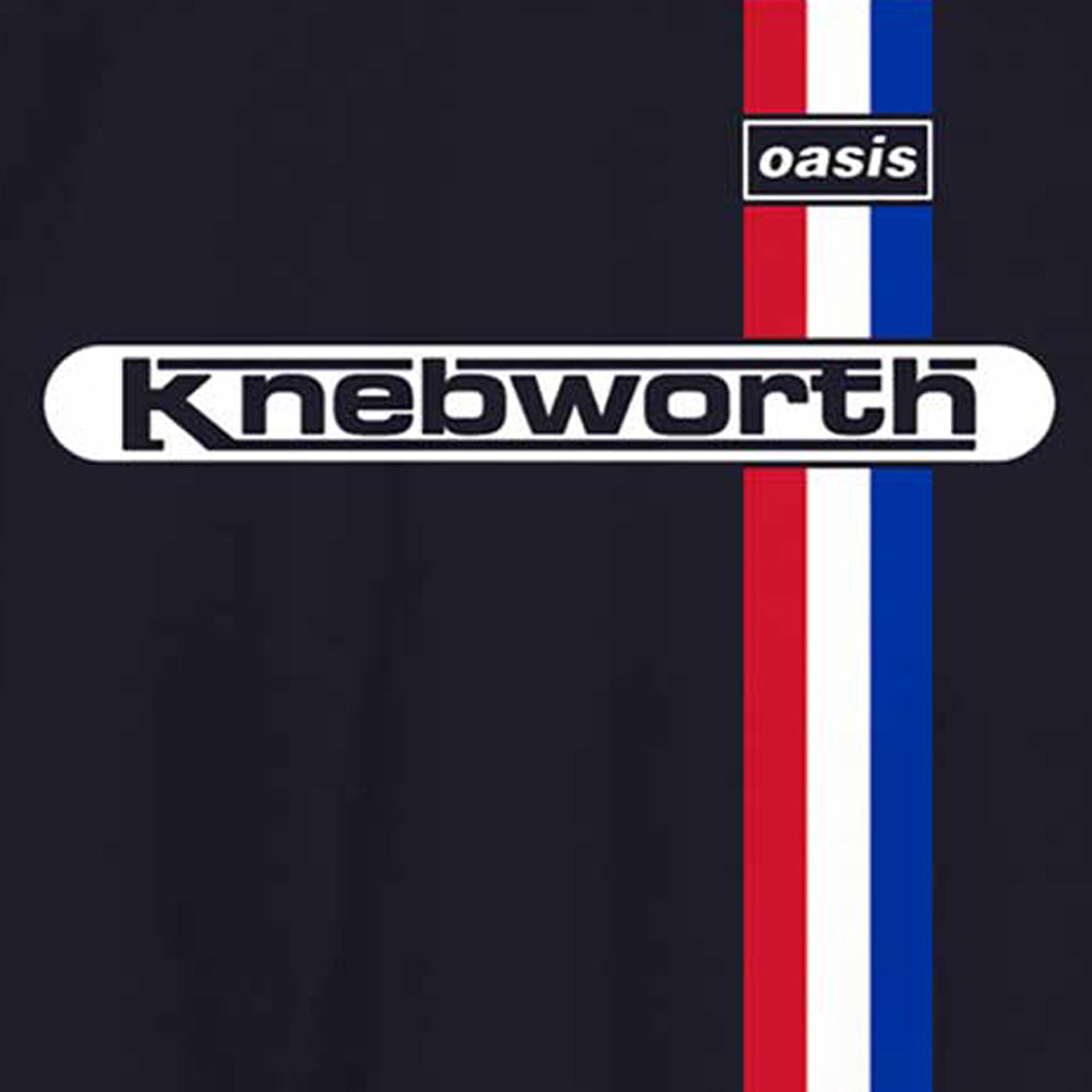 OASIS オアシス (映画「オアシス:ドント・ルック・バック・イン・アンガー」公開 ) - Knebworth Vertical Stripe / Tシャツ / メンズ