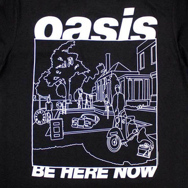 OASIS オアシス (10月 来日 記念 ) - Be Here Now Line Drawing / Tシャツ / メンズ - PGS