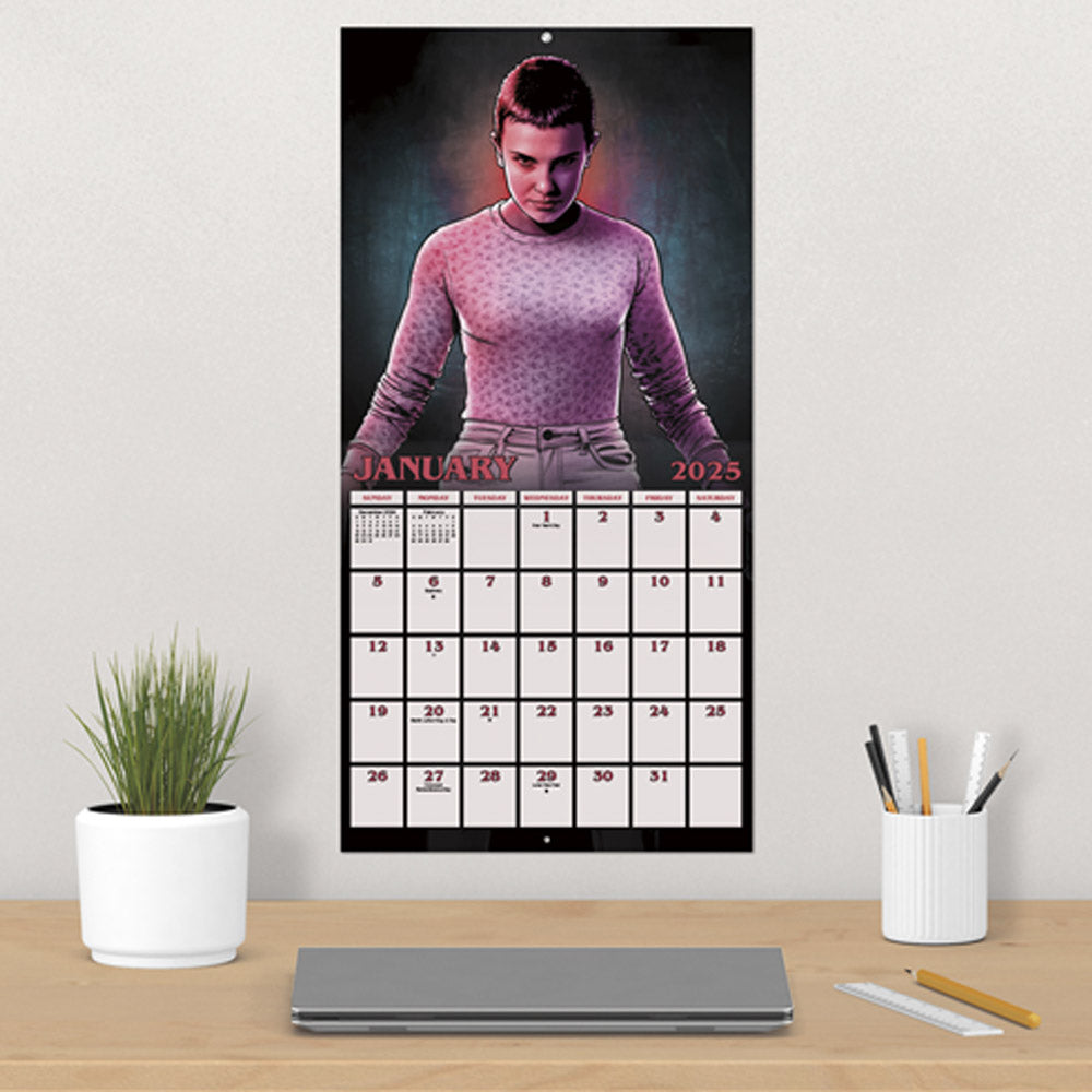 【廃番ラスト販売/特別価格】STRANGER THINGS ストレンジャー・シングス (シーズン5 配信 記念 ) - CALENDAR 2025 / カレンダー・ダイアリー