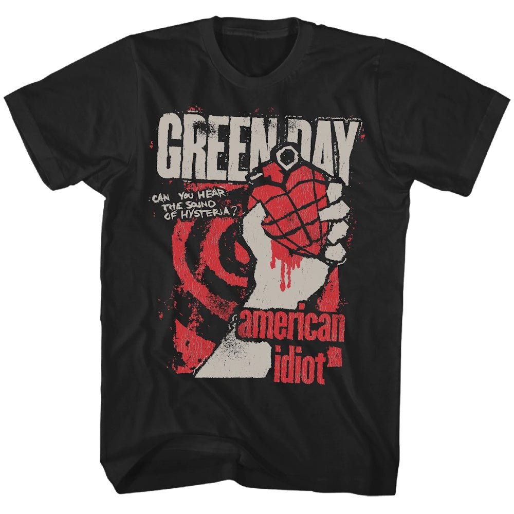 GREEN DAY グリーンデイ - American Idiot 20周年記念 / Hysteria / Tシャツ / メンズ - PGS