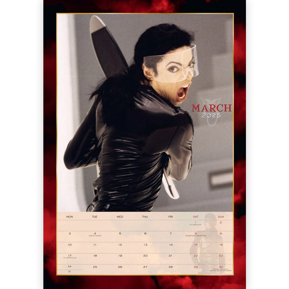 マイケルジャクソン　カレンダー　希少 廃番ラスト販売/特別価格】MICHAEL JACKSON マイケルジャクソン