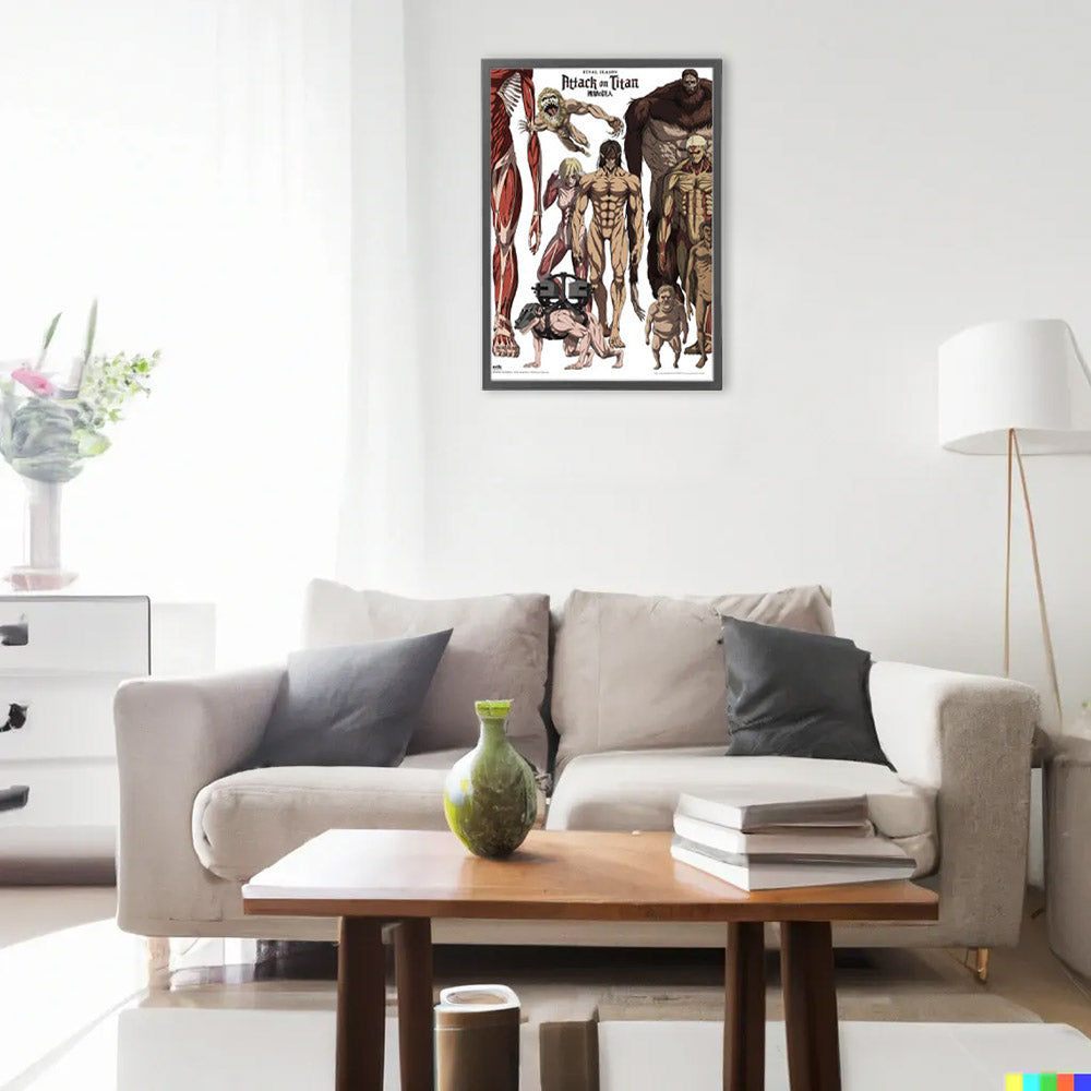 ATTACK ON TITAN 進撃の巨人 - SET MINIPOSTERS / 2枚セット / ポスター