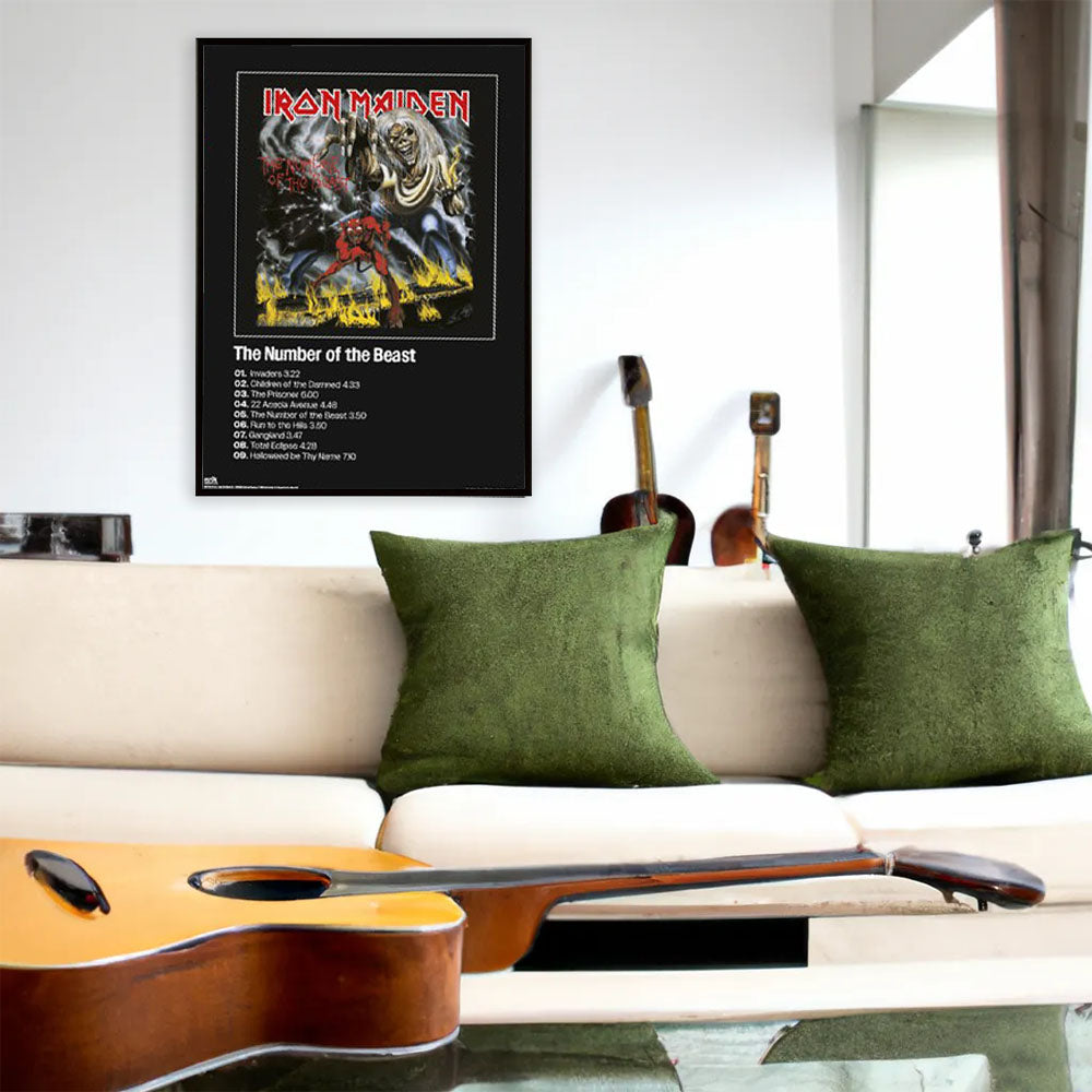 IRON MAIDEN (50th Anniversary) - SET MINIPOSTERS / Set of 2 / Poster