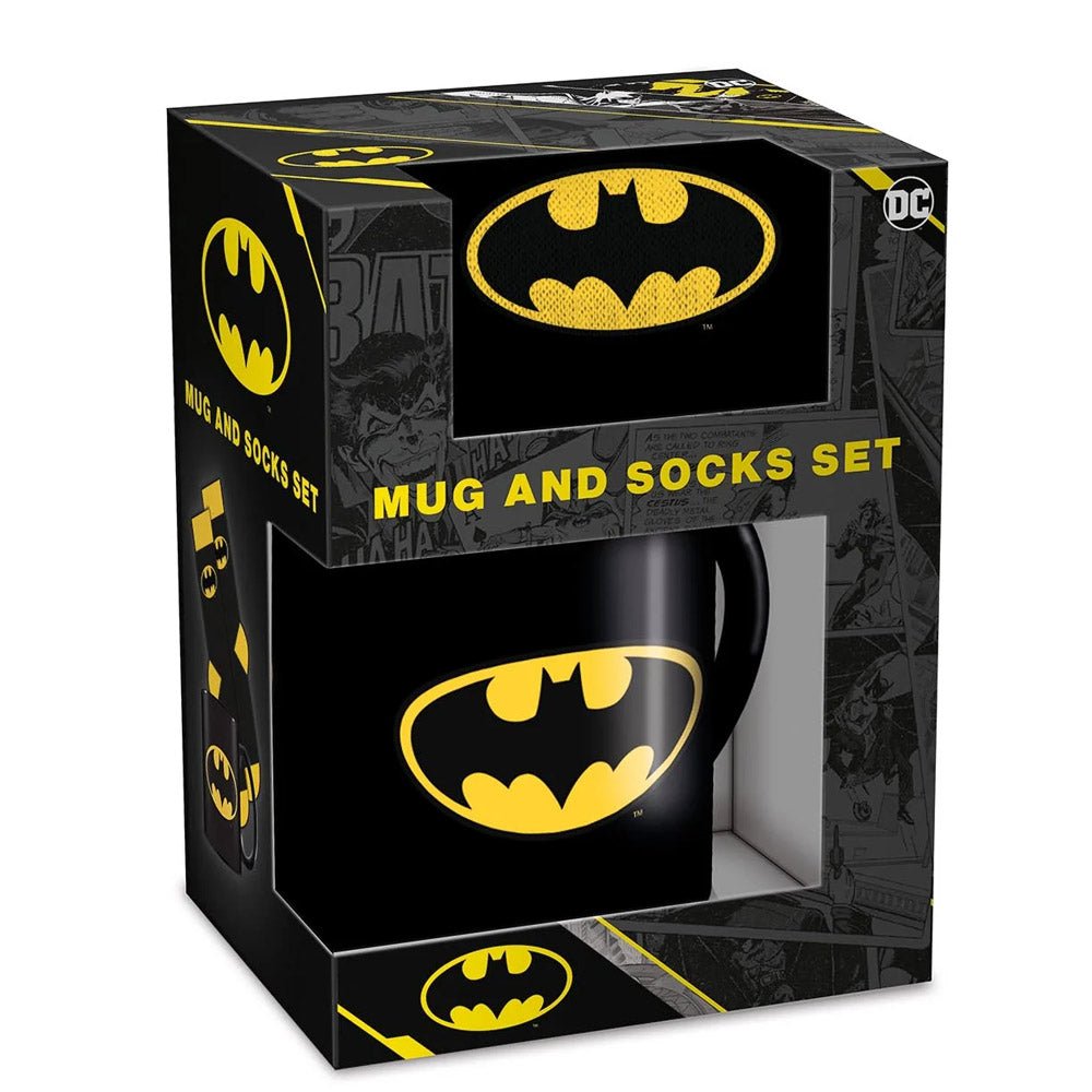 BATMAN バットマン - Batman Logo / マグ & ソックスセット / マグカップ - PGS