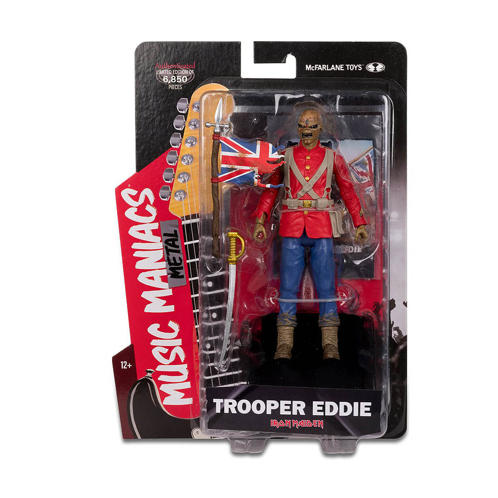 IRON MAIDEN (50th Anniversary) - Trooper Eddie 6-Inch Scale Action Figure / Figures & Dolls