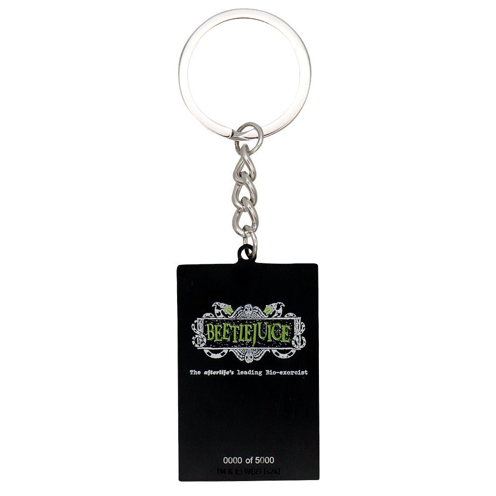 BEETLEJUICE ビートルジュース - Handbook of the Recently Deceased / キーホルダー - PGS