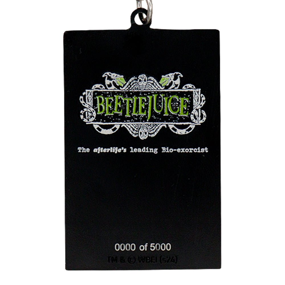 BEETLEJUICE ビートルジュース - Handbook of the Recently Deceased / キーホルダー - PGS