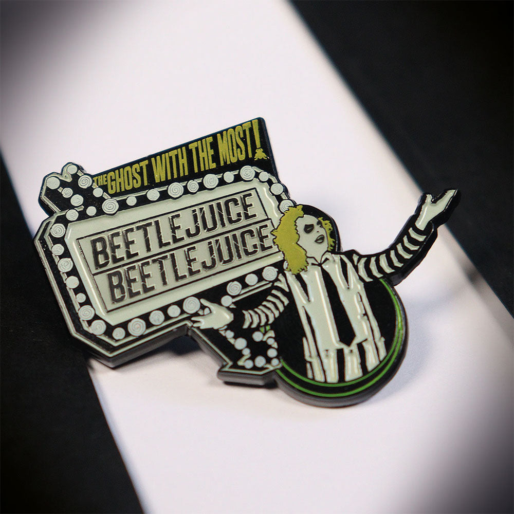 BEETLEJUICE ビートルジュース - Pin Badge / Limited Edition / 世界限定9995個 / バッジ